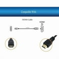 thumbnail image 2 of Micro HDMI HDTV HD TV Audio Video AV A/V Cable Cord Lead for Tesco Hudl Tablet PC CONNECT TO HD LCD LED TV PORT 480i 480p 720i 720p 1080i 1080p, 2 of 5