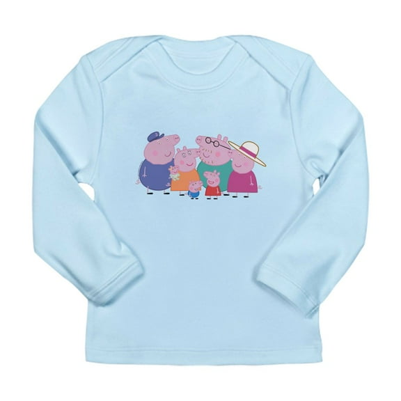 CafePress - Peppa Pig: Granny & Grandpa Pig Long Sleeve Infant T Shirt - Long Sleeve Infant T-Shirt