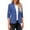 Blue, variant on Joau Blazers for Women Business Casual Lapel Collar 3/4 Sleeve One Button Work Office Suit Jackets Summer Lightweight Blazers with Pockets