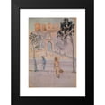 thumbnail image 2 of Ernst Schiess 18x24 Black Modern Framed Museum Art Print Titled - Sewerabridge and Castillo De San Servando at Toledo, 2 of 5