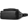 thumbnail image 4 of Leather Crossbody Bag for Women Multi Pockets Shoulder Purse Lightweight Messenger Bag Ladies Pocketbook, 4 of 7