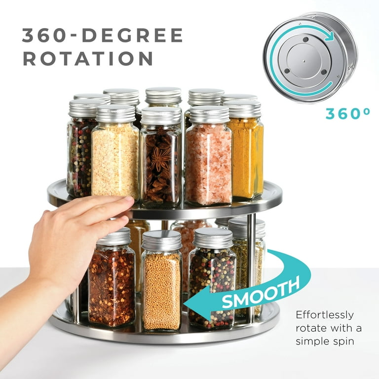 2023 New Type 360 Degree Rotating Refrigerator Storage Organizer