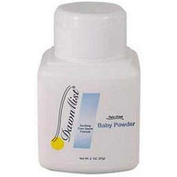 Pack of 96 Baby Powder. 2 oz Corn Starch Baby Powder. Talcum Free Baby