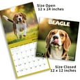thumbnail image 3 of Calendario de Pared 2025-2026, Calendario de Pared Beagle, Abierto de 12" x 24", Organizador de Calendario Familiar con Imágenes Beagle, para Amantes de los Perros, 3 of 6