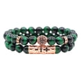 thumbnail image 1 of Sonducket 2 pack/lote La moda se une a la artesanía Brazalete hecho a mano para mujeres Regalos de lujo para hombres Ropa, zapatos y accesorios Miscelánea oro rosa 3, 1 of 6