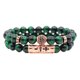 thumbnail image 1 of Sonducket 2 pack/lote La moda se une a la artesanía Brazalete hecho a mano para mujeres Regalos de lujo para hombres Ropa, zapatos y accesorios Miscelánea oro rosa 3, 1 of 6