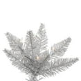 thumbnail image 2 of Vickerman 5.5' Silver Tinsel Fir Artificial Christmas Tree with 300 Clear Lights, 2 of 2
