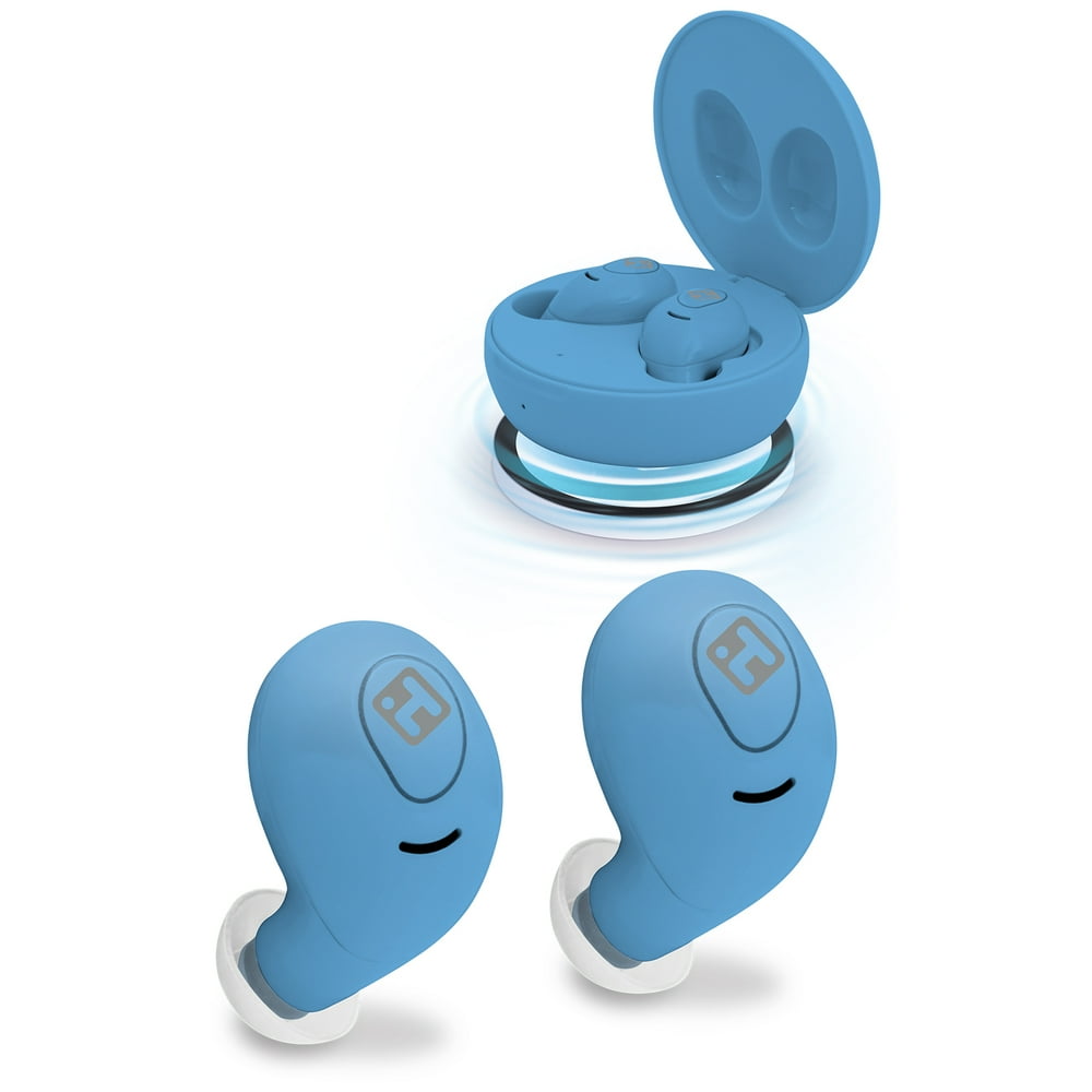 Bytech iHome XT59 True Wireless Earbuds, Blue HMAUBE200BL