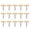 Golden, variant on Troglfold Sofa Thumbtacks 100pcs Golden Copper Upholstery Tacks Furniture Decoration Pin,0.79"X0.63"X0.63"
