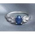 thumbnail image 6 of Delicate Kyanite Ring - 925 Streling Silver Ring - Kyanite with Blue Topaz Gemstone Jewelry Ring - Party Wear Ring Gift Her, 6 of 8