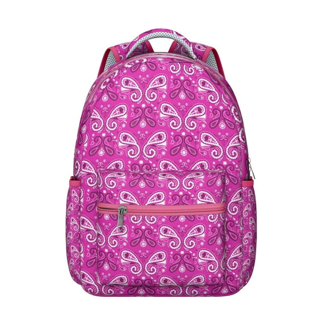 Ethnic Paisley Ornament Daypack - Lightweight & Organized Storage for Teens