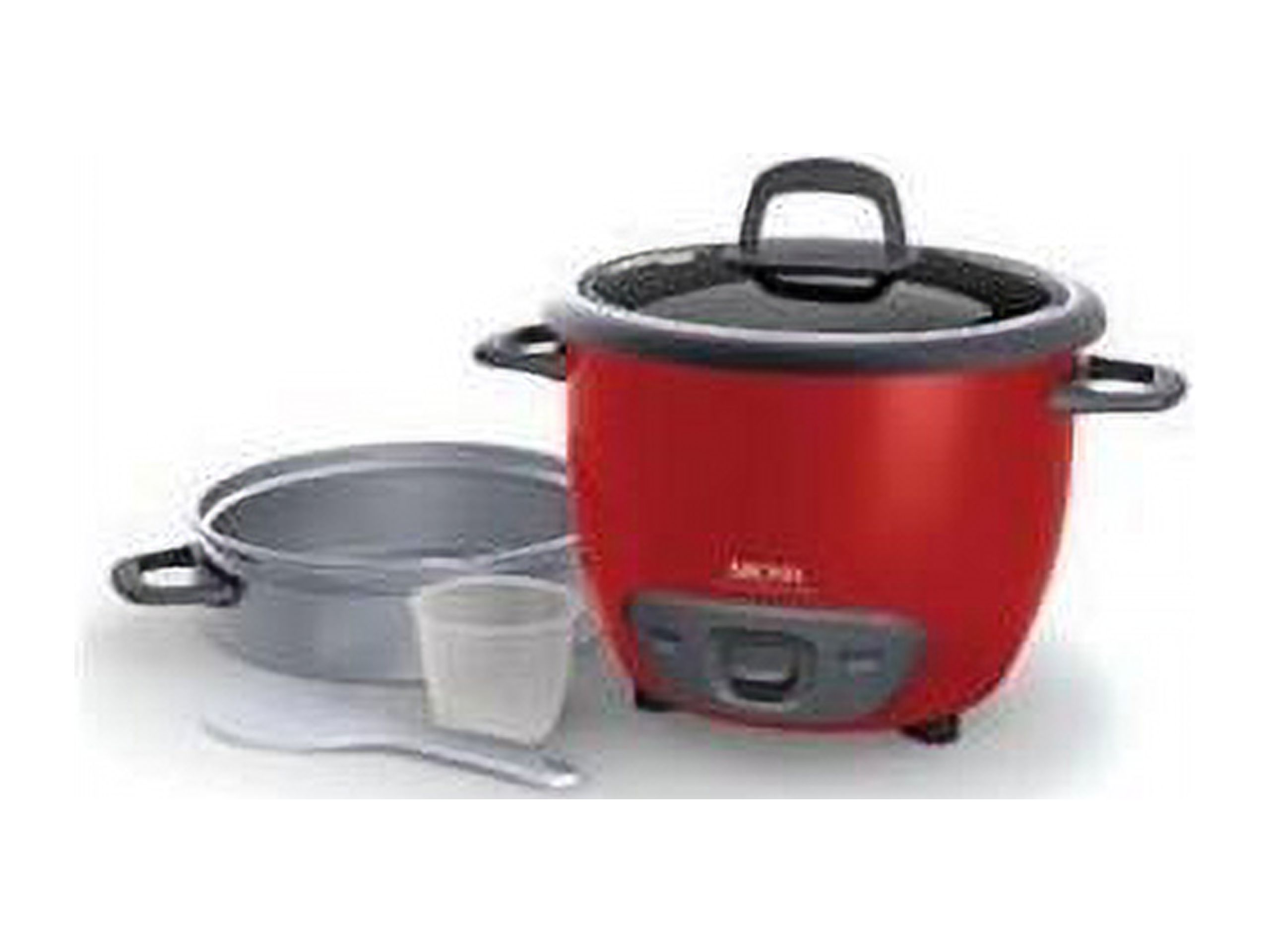 AROMA® 14-Cup (Cooked) / 3Qt. Rice & Grain Cooker, Red, New, ARC-747-1NGR - image 4 of 12