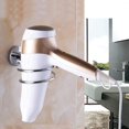 thumbnail image 4 of 1PCSilverWall Mounted Hair Dryer Holder, 304 Stainless Steel Hair Dryer Storage/Holder, Bathroom Accessories, 4 of 5