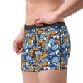 thumbnail image 2 of Pofeuu Colorful Butterfly1 Print Men’s Boxer Briefs, Moisture-Wicking Underwear, Regular,Trunk-Medium, 2 of 5