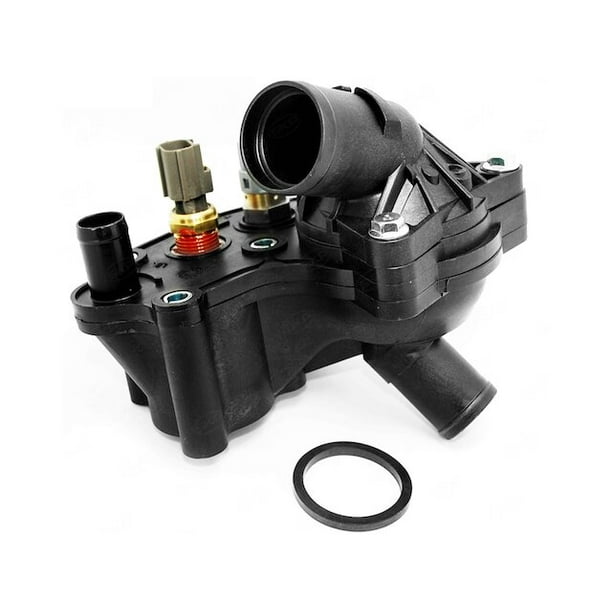 Engine Coolant Thermostat Housing Assembly Compatible with 1997