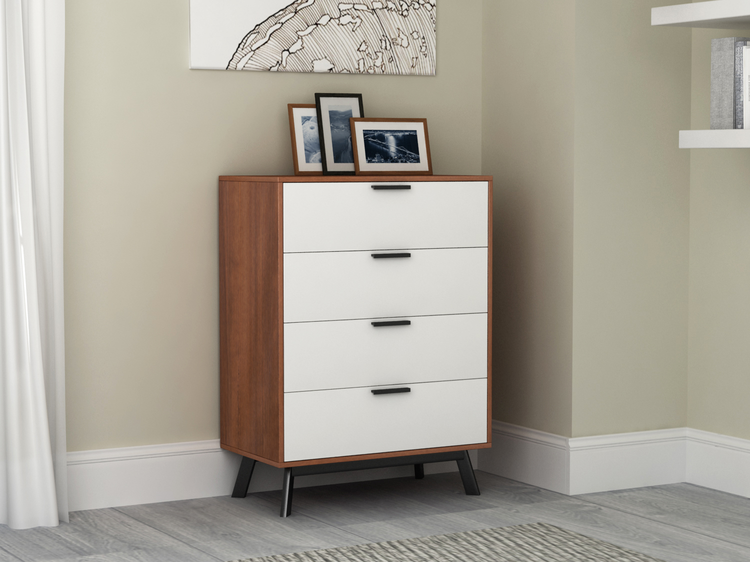 room essentials modern 4 drawer dresser assembly instructions