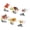 D35, variant on Collectible Fish for Aquarium Decoration Landscaping Fish FishTank Cartoon Decors Statue