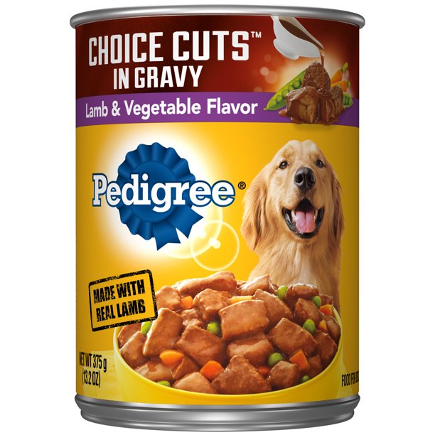 Pedigree Choice Cuts in Gravy Lamb & Vegetable Flavor Adult Canned Wet