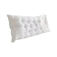 thumbnail image 6 of Clearance! Headboard Pillow Upholstered Wall Mounted Headboard Dorm Bed Large Bolster Headboard Positioning Support Reading Pillow Cushion 20"x47" F, 6 of 6