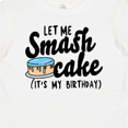 thumbnail image 4 of Inktastic Let Me Smash Cake Its My Birthday Boys Baby T-Shirt, 4 of 5