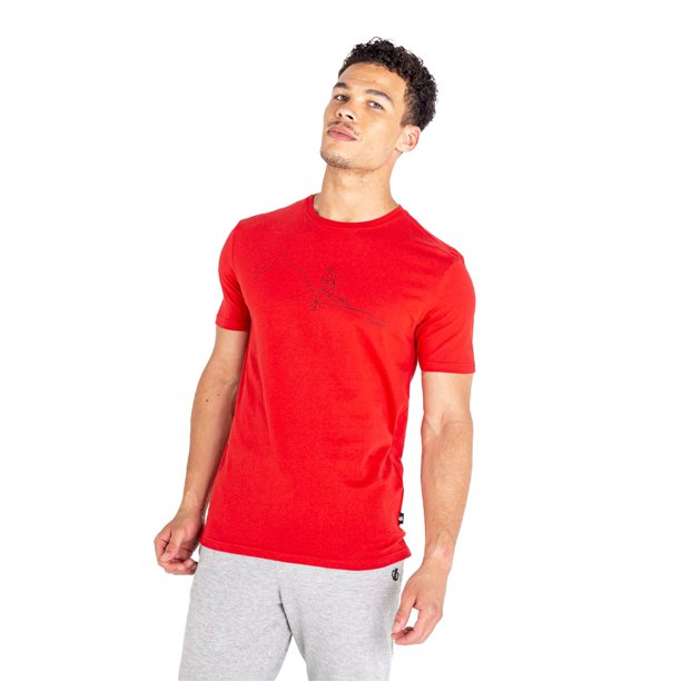Dare 2B - Camiseta Relic Running para Hombre (Rojo Peligro)