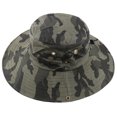 thumbnail image 1 of Kmbangi Adults Camouflage Print Sun-Resistant Fisherman Cap with Wind Rope, 1 of 2