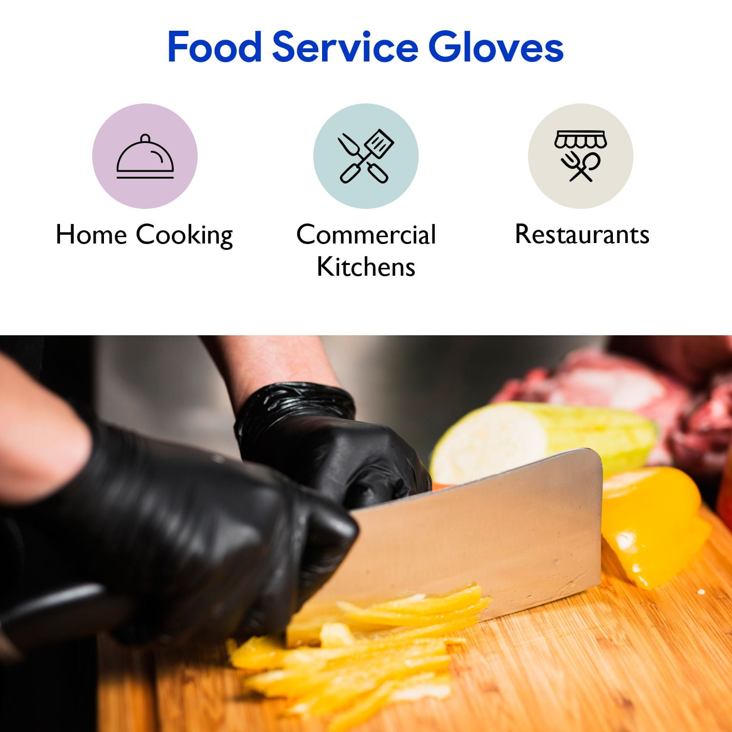 ProCure Disposable Black Nitrile Gloves 400 Count - Heavy Duty 4Mil, Powder Free, Rubber Latex Free, Medical Exam Grade