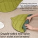 thumbnail image 4 of Cat Mattress Leaf Shape Cat Nest Cat and Dog Double-Sided Available Floor Mat Cover Pad Warm and Comfortable Cat Bed Indoor Warm Accessories (Leaves), 4 of 4