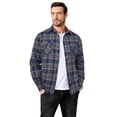 thumbnail image 2 of COOFANDY Men' Flannel Shirts Long Sleeve Button Up Shirt for Men Soft Cotton Plaid Style, 2 of 6