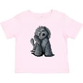 thumbnail image 3 of Inktastic Curious Black Doodle Boys or Girls Toddler T-Shirt, 3 of 5