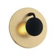 thumbnail image 6 of Arnsberg 223810209 Aurora Wall Sconce, Copper & Silver, 6 of 7
