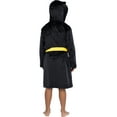thumbnail image 4 of DC Comics Kids' Superhero Fleece Hooded Robe Character Bathrobe Lounge, 4 of 6