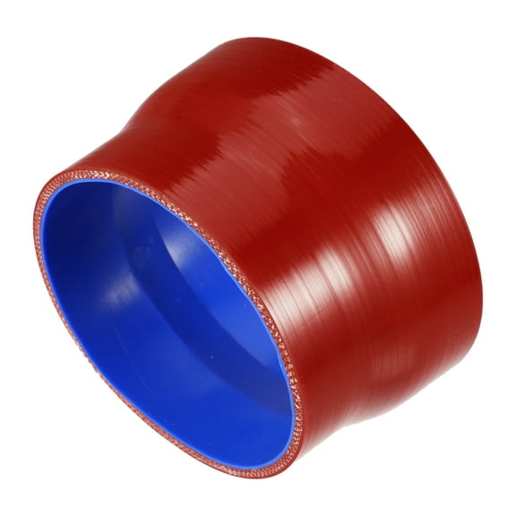 114-127mm 4.5"-5" ID Straight Silicone Reducer Hose Silicone Hose Coupler Intercooler Tube Red for Car