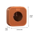thumbnail image 3 of Clearance! Plastic Wrap Storage Box Kitchen Wall Mounted Large Capacity Hole Plastic Wrap Wall Mounted Collection Box Clearance Items Sale Items Today #80, 3 of 3