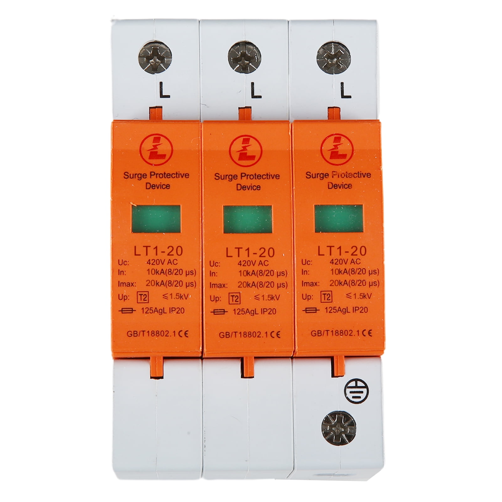 3P LT120/40KA 420V House Surge Protector Lightning Protection Switch