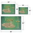 thumbnail image 3 of Jesus Grow Vinyl Decal 5 Pack of 18 Inch x 24 Inch Weatherproof Heavy-Duty Adhesive Backing | Faith-Based Inspiration, Spiritual Growth, Durable Design | Made in USA, 3 of 6