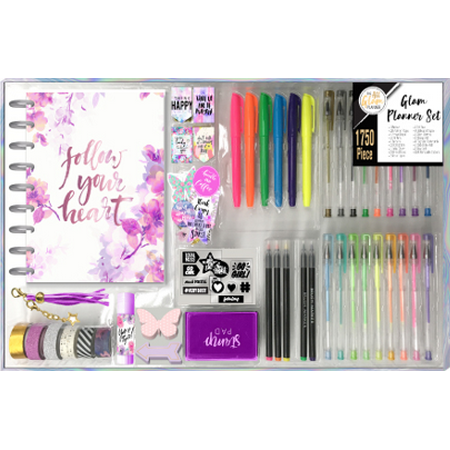 Glam Planner 1750pc Kit - Floral