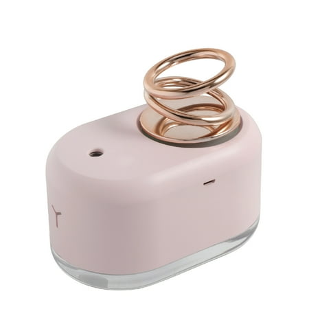 

Desktop Double Rings Humidifier with Light Water Sprayer with Dynamic Ring USB Mini Air Moisturizer for Office Home New