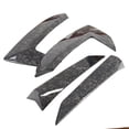 thumbnail image 6 of TINKI Real Carbon Fiber Exterior Body Side Air Outlet Cover Trim Compatible with Chevrolet Corvette C8 2020-2023, Side Fender Vent Door Trim Cover, 6 of 12
