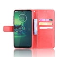 thumbnail image 5 of Funda tipo libro para Motorola MOTO G8 Plus, cartera todo‑en‑uno, funda multifuncional con tarjetero y correa de muñeca desmontable, 5 of 5