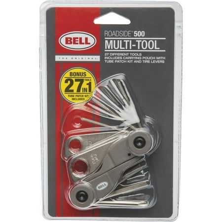 Bell Sports Roadside 500 Bike Tool and Patch Kit (Best Mountain Bike Multi Tool)