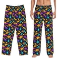 thumbnail image 2 of PISONIC Funny Mens Pajama Pants Lounge Men's Pajama Bottoms Soft Sleep Pants With Pockets Drawstring, 2 of 7