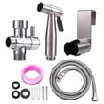 thumbnail image 1 of Portable Handheld Bidet Sprayer with Adjustable Pressure for Toilet Hygiene Solution, 1 of 4