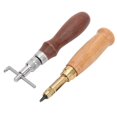 thumbnail image 2 of 18pcs Leather Craft Working Punch Tools Kit Sewing Stitching Carving DIY Hand Making Tools, 2 of 4