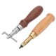 thumbnail image 2 of 18pcs Leather Craft Working Punch Tools Kit Sewing Stitching Carving DIY Hand Making Tools, 2 of 4