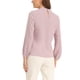 thumbnail image 3 of CAMISA DE CHIFFON CHIC INSPIRADA PARA MUJERES, OFICINA, CUELLO ALTO, MANGA LARGA, BLUSA M ROSA, 3 of 6
