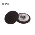 thumbnail image 3 of 10uds 28L Tela Paño Cubierto Botón 18mm Redondo Metal Vástago Costura Botones para Trajes Vestido Blusas, Marrón, 3 of 5