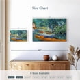 thumbnail image 4 of Elephant Stock Bank Of The Oise At Auvers Wall Art - Horizontal Canvas Wall Art - Living Room Wall Decor - Transportation Canvas - Gray And Teal Decor By Vincent Van Gogh - 24" x 16", 4 of 8