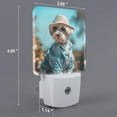 thumbnail image 2 of Sikiie Stylish Dog in Denim Outfit Led Night Light, Warm White,Cool White Lights for Bathroom,Hallway,Bedroom, Kids Room-US, 2 of 7