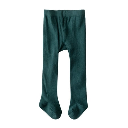 

Dr.Eam Infant Baby Girls Tights Soft Ic Cotton Leggings Kids Tights Newborn Warm Tights For Girls Pants Bottom Casual Relaxed Y2K Streetwear Green 9 M-18 M